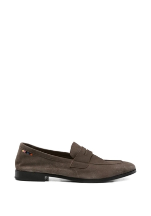 Paul Smith suede penny loafers - Brown
