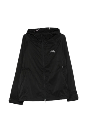 A-COLD-WALL* logo-print drawstring hooded jacket - Black