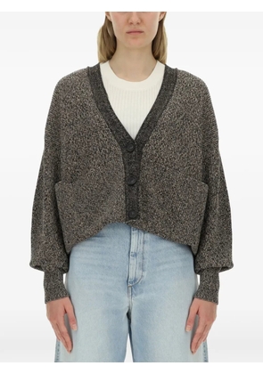 Sportmax pocket button cardigan - Grey