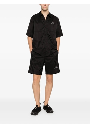 A-COLD-WALL* logo-print short-sleeved shirt - Black