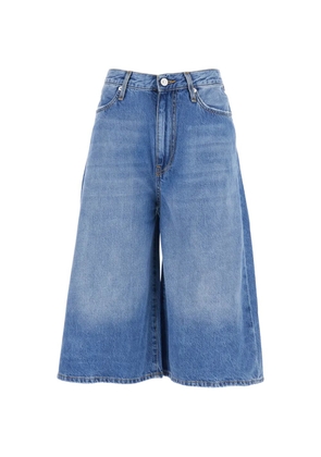 Roy Rogers wide-leg shorts - Blue