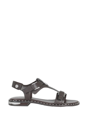 Ash Piper stud-embellished buckle-strap sandals - Brown