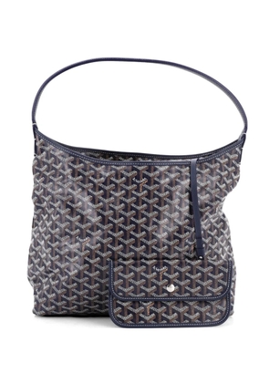 Goyard Pre-Owned Boheme Printed Coated Canvas hobo bag - Blue