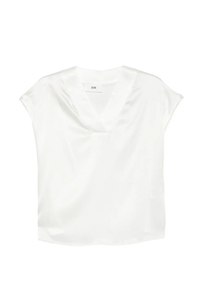 SOLOTRE V-neck blouse - Neutrals