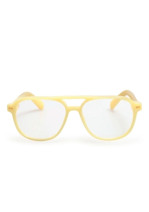 Jacquemus pilot-frame glasses - Yellow