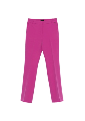 LIU JO belt-loop pocket trousers - Pink