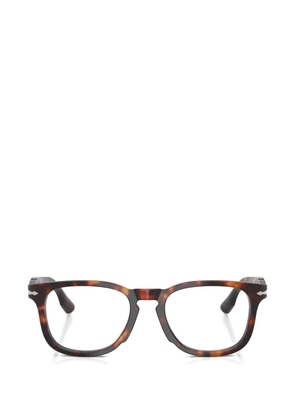 Persol tortoiseshell-effect square-frame glasses - Brown