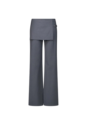 Paloma Wool Archive buckle-detail trousers - Grey