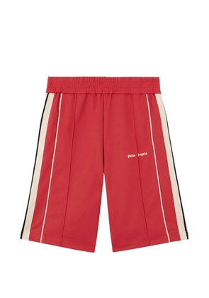 Palm Angels logo track shorts - Red