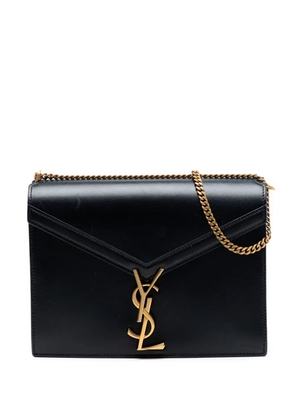 Saint Laurent Pre-Owned 2018 Smooth Calfskin Monogram Cassandra Clasp Bag shoulder bag - Black