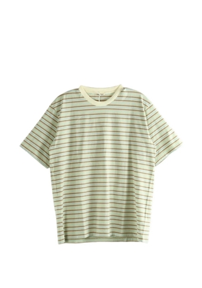 Auralee Gradient Stripe T-shirt - Green