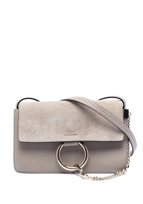 Chloé Pre-Owned 2016 Small Suede and Calfskin Faye crossbody bag - Brown