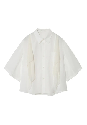 Undercover ruffled top - White