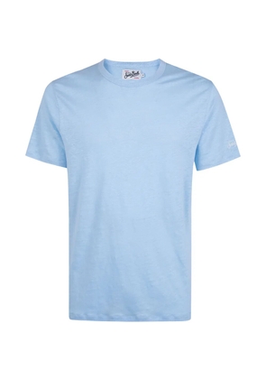 MC2 Saint Barth Ecstasea logo-embroidered T-shirt - Blue