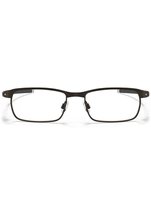 Oakley rectangle-frame glasses - Brown