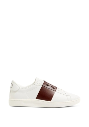 Valentino Garavani Open Royco sneakers in nappa calfskin - White
