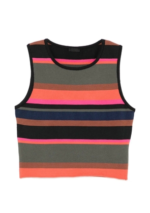 Osklen striped top - Black