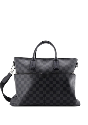 Louis Vuitton Pre-Owned 7 Days A Week Handbag Damier Graphite tote bag - Black