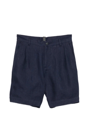 Sease pleated shorts - Blue