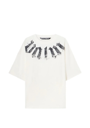 Palm Angels logo T-shirt - White