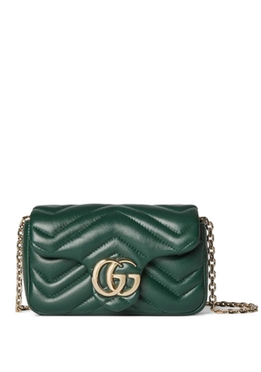 Gucci mini GG Marmont quilted shoulder bag - Green