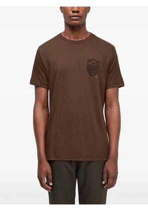 Osklen logo light T-shirt - Brown