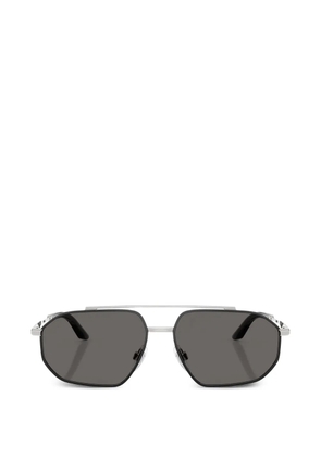 Dolce & Gabbana Eyewear geometric frames sunglasses - Black