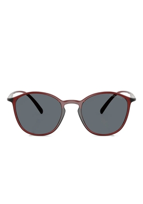 Giorgio Armani round-frame sunglasses - Red
