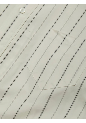 Willy Chavarria Veterano striped shirt - Neutrals