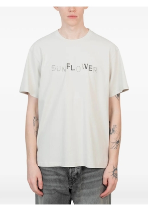 Sunflower logo-detail T-shirt - Grey