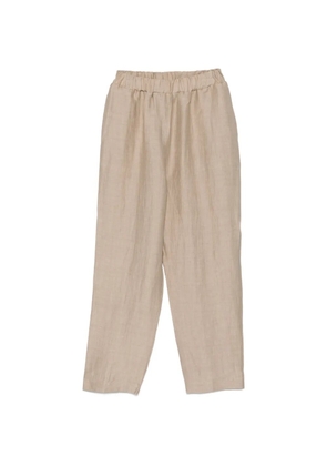 ALPHA STUDIO elasticated trousers - Neutrals