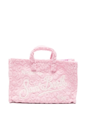 MC2 Saint Barth leopard-patterned mini bag - Pink