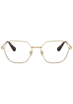 Swarovski Eyewear geometric-frame glasses - Gold