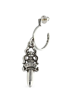 Chrome Hearts dagger-pendant earring - Silver
