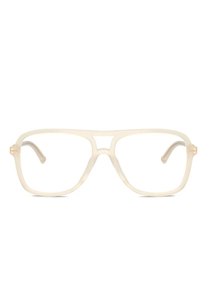 Jimmy Choo Eyewear pilot-frame glasses - Neutrals