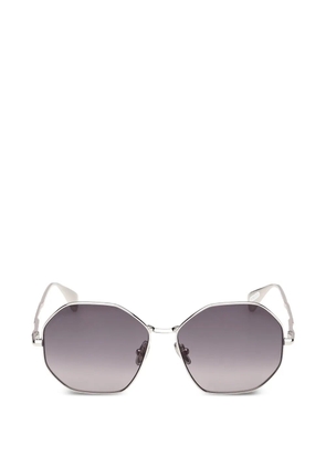 Max Mara Eyewear geometric-frame sunglasses - Silver