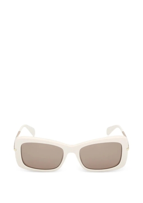 Max Mara Eyewear rectangle-frame sunglasses - White