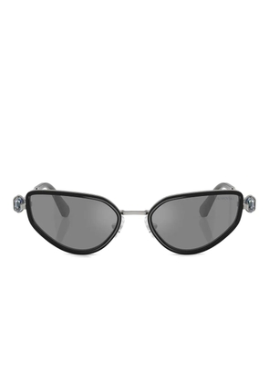 Swarovski Eyewear crystal-embellished cat-eye sunglasses - Black