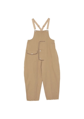 Junya Watanabe MAN buckle-detail jumpsuit - Neutrals
