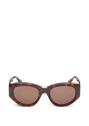 Max Mara Eyewear oval-frame sunglasses - Brown