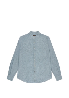 slowear band-collar shirt - Blue