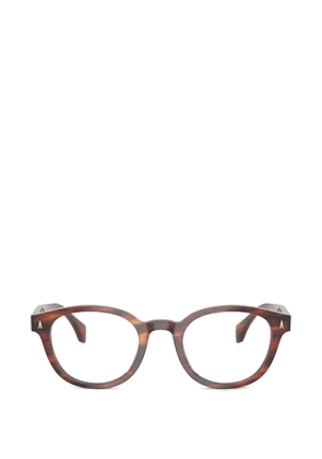 Moncler round-frame glasses - Brown