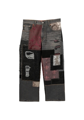 Junya Watanabe MAN x Levi's patchwork jeans - Blue