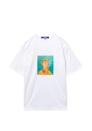Junya Watanabe MAN Tove print t-shirt - White