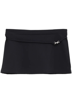 Gimaguas snap-hook mini skirt - Black