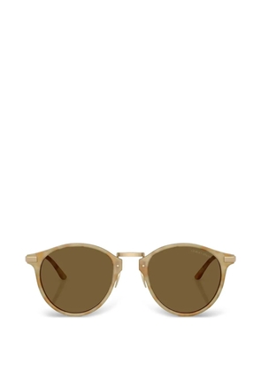 Giorgio Armani round-frame sunglasses - Neutrals
