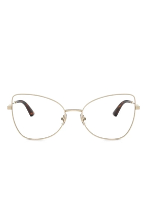 Jimmy Choo Eyewear cat-eye glasses - Gold