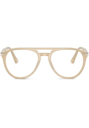 Persol pilot-frame glasses - Neutrals