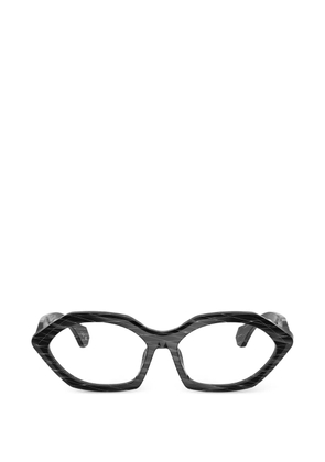 Alain Mikli geometric-frame glasses - Black