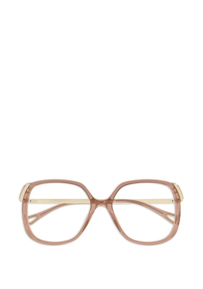 Chloé Eyewear square-frame glasses - Brown